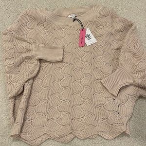 Dolman style sweater